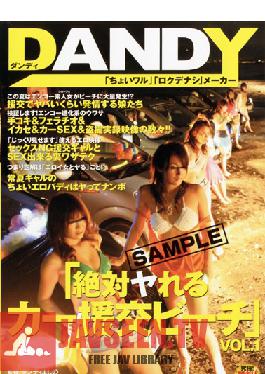 DANDY-001 Studio Dandy Compensated Dating Beach Car Is Absolutely Ya