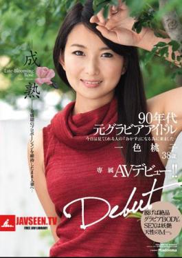 Mosaic JUY-045 90's Original Idol Dedicating AV Debut!- Mature - While Maintaining The Proportions Of The Heyday To The Married Woman ... One Color Momoko 38-year-old