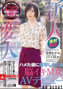 Mosaic MISM-197 Rookie Weirdo Saddle After Convulsions Brain Iki M Woman AV Debut Kasumi Hanasaki